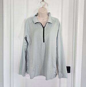 NWOT Born Primitive Seafoam Green Long Sleeve Top Sz Large